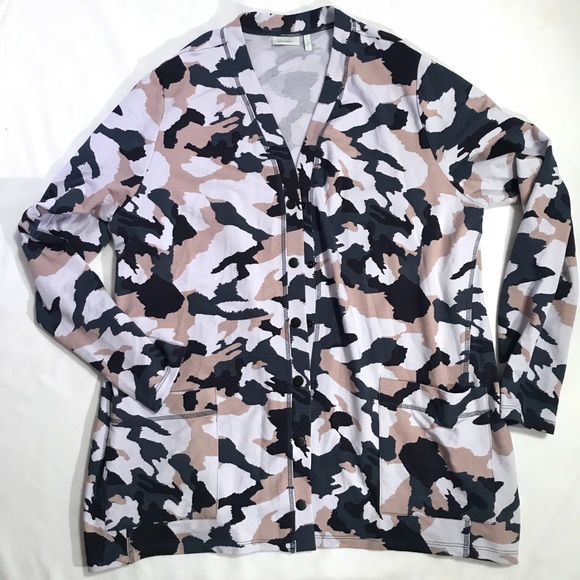 LOGO LOUNGE LORI GOLDSTEIN Cardigan XL - Picture 1 of 8